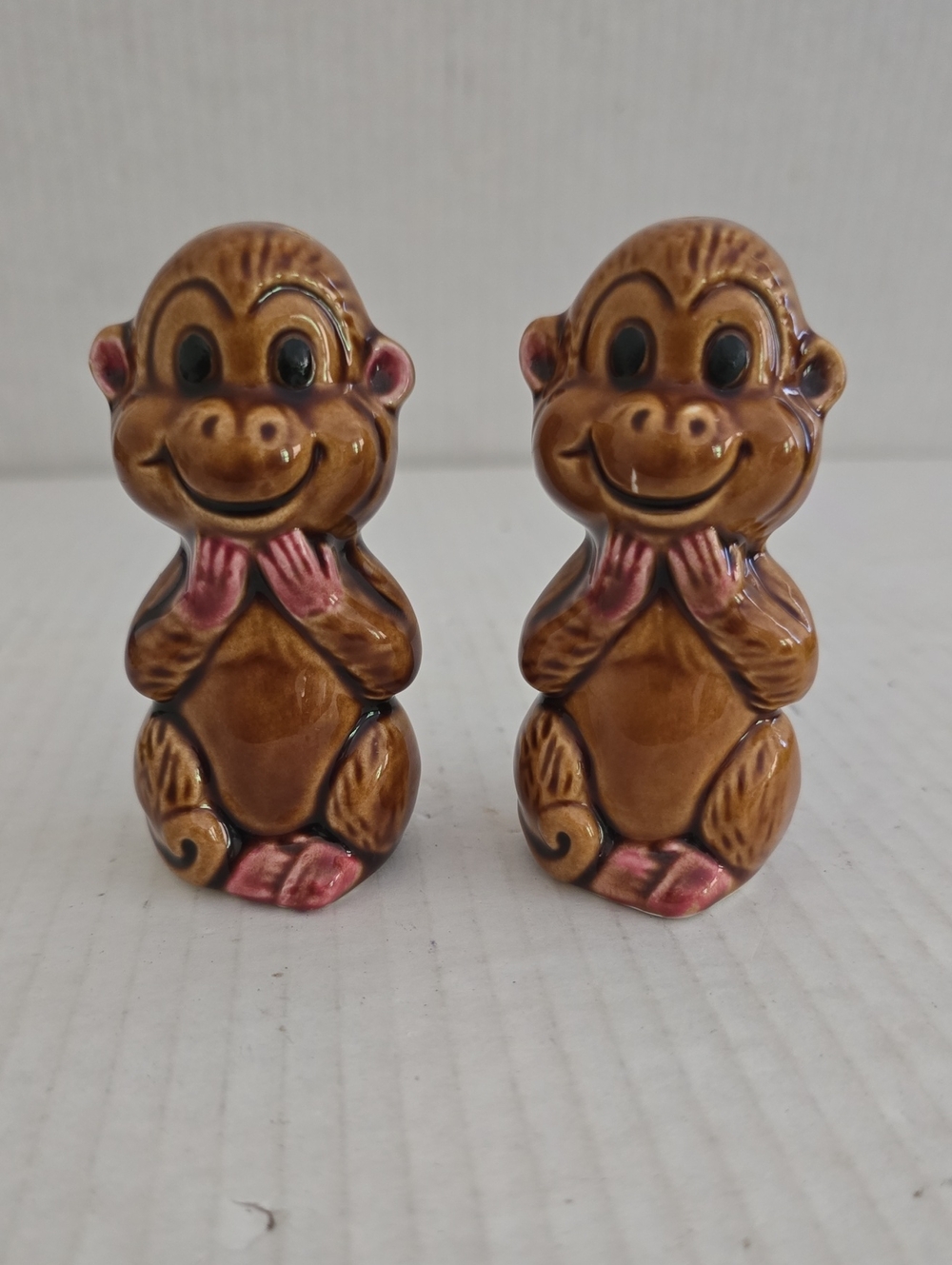 Vintage Monkey Salt and Pepper Shakers